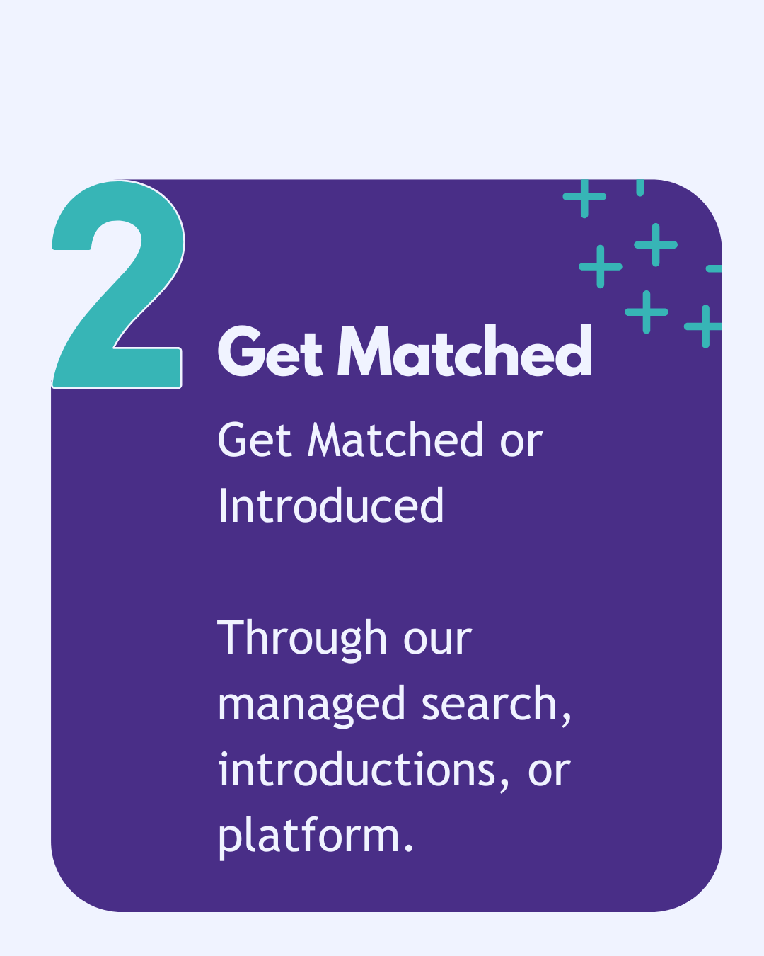 get matched